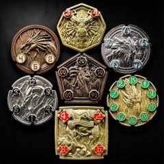 Yarro Studios FlipDie Pieces of Fate - Dragons 7-Die Set